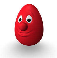 red easter egg
