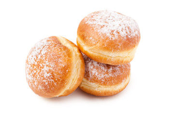 sweer donuts with sugar
