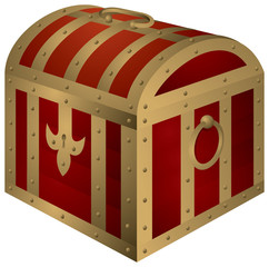 Chest with treasure