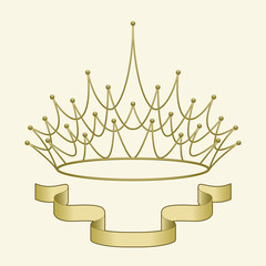 crown with banner © Daevid
