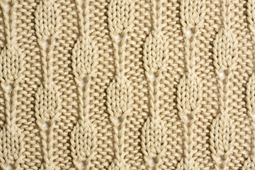 Knitted textured background