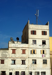Antenne relais sur Immeuble marocain - Casablanca