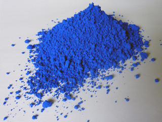 pigment bleu