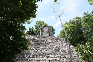 Coba Maya Ruinen in Mexiko