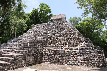 Coba Maya Ruinen in Mexiko