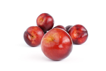 Red plums
