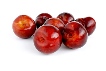 Red plums