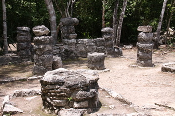 Coba Maya Ruinen in Mexiko
