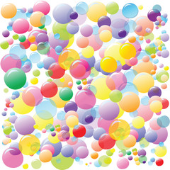Colored bubbles