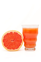 grapefruit and juice