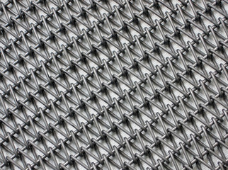 industrial metallic grid construction concept