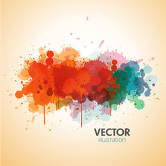 Fototapeta premium Colorful paint background
