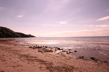 Fototapeta na wymiar Ayrshire beach