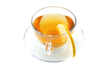lemon on tea