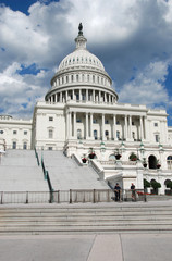 Naklejka premium US Capitol in Washington DC