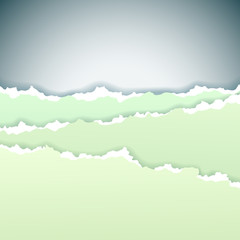 Torn paper background