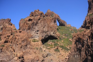paysage volcanique de la Scandola