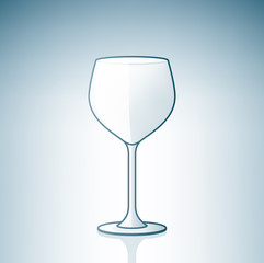 Empty Wine Glass