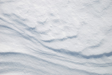 Fototapeta na wymiar Background from the bright shined snow