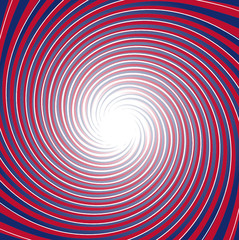 Patriotic Twirl Burst Background