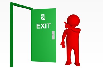 Exit - Sortie de secours