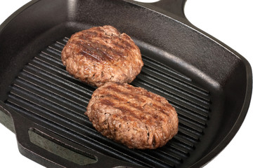 Grilling Hamburgers