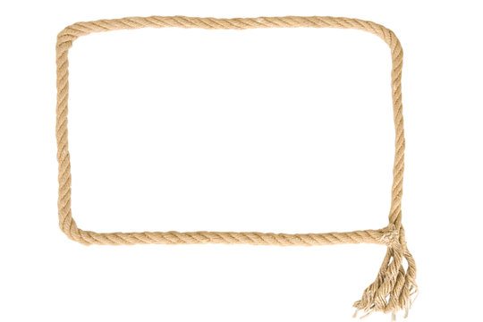 frame made from rope