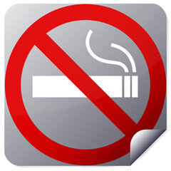 No smoking sign, vector