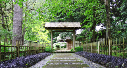 Portal in Woodland Garden