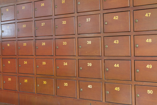Post Box at Post Oiifce