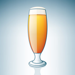 Light Beer Glass