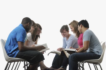 A Diverse Group Of Young Adult Christians