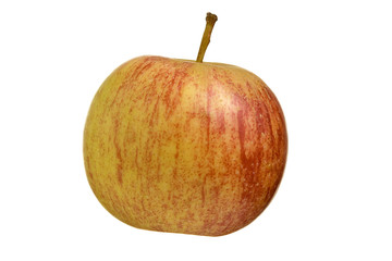 Sweet apple on white background.