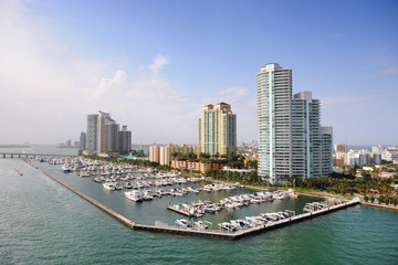 Fototapeta premium Port of Miami