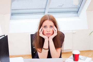 looking really bored