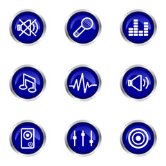 Glossy icon set