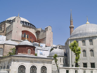 Santa Sofia, la obra del emperador Justiniano, Estambul, Turquía