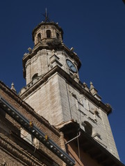 Fototapeta na wymiar Arco del Reloj en Toro (Zamora)