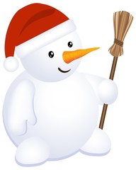 Obraz premium Snowman