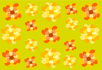 Flowers backdrop