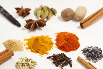 gemischte Gewürze