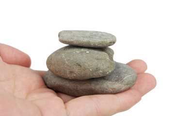 holding stone