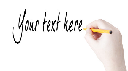 marketing isolated pen