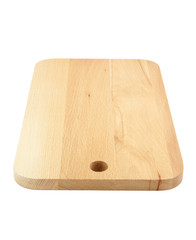 Chopping board isolated on a white background