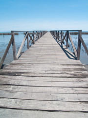 Fototapeta premium Way to Bang Khun Thian sea view