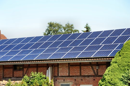 Photovoltaikanlage auf einen Scheune