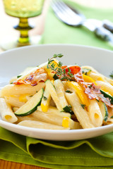 courgette pasta carbonara