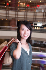 Fototapeta premium Shopping woman