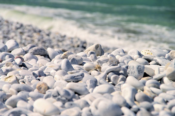 Kieselstrand Toskana - pebble beach Tuscany 03