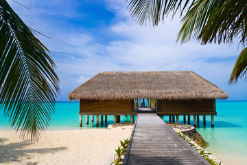 Spa salon on beach